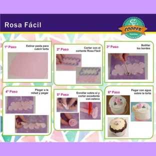 Cortantes Rosa Facil x 4 Unidades. 2