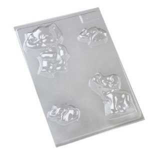 613 - Animalitos Elefantes X 4