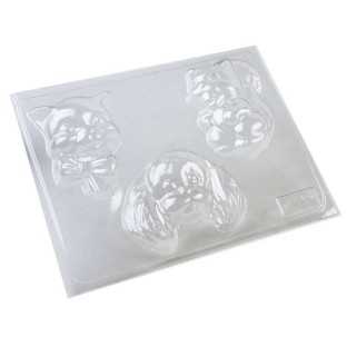 605 - Animalitos Gato - Perro - Ardilla X 3