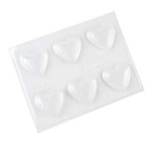 402 - Corazones X 6 - Labrados
