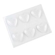 402 - Corazones X 6 - Labrados