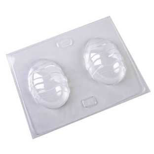 9A - Huevos 9 Cm Con Olas X 2