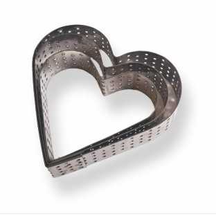 Aro Perforado Corazon (Alto 2 cm)