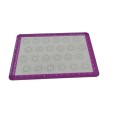 Plancha silicona 30x40 macaron con medidas