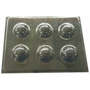 3054 - Semiesferas X 6 - 4,5 Cm