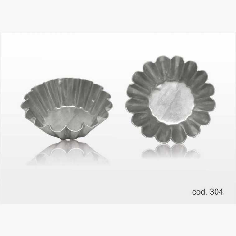 Tarteletas Grandes Aluminio x 6 en Blister
