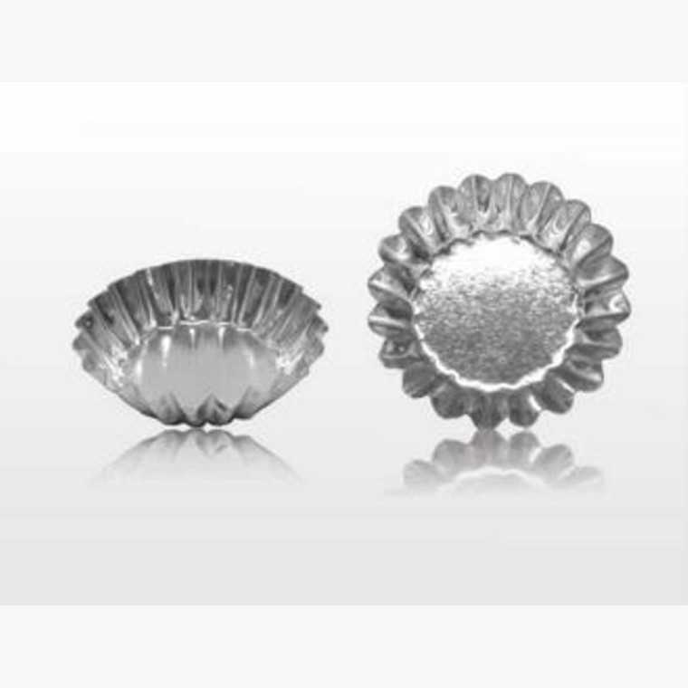 Tarteletas Medianas Aluminio x 6 en Blister