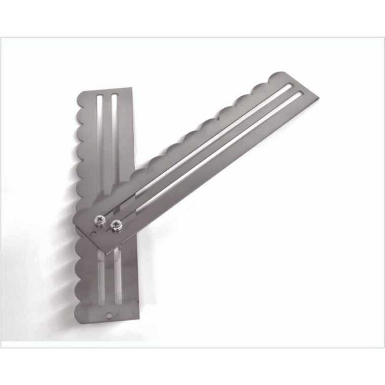 Scraper Regulable Acero 24 cm en 4 Diseños
