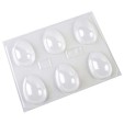 6 - Huevos 6 Cm Liso X 6