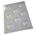 3055 - Semiesferas X 8 - 3,5 Cm