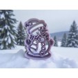 Cortante Navidad 3D Muñeco de Nieve 7,5 x 5,5 cm
