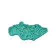 Cortante Deporte 3D Auto Formula 1 (12 x 7 cm)