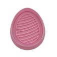Cortante Pascuas 3D Huevo Rayado Mod 5 (9x7 cm)