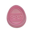 Cortante Pascuas 3D Huevo 3 Estrellas Mod 6 (9x7 cm)