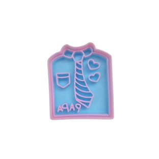 Cortante 3D Dia del Padre Camisa (7 x 6 cm)