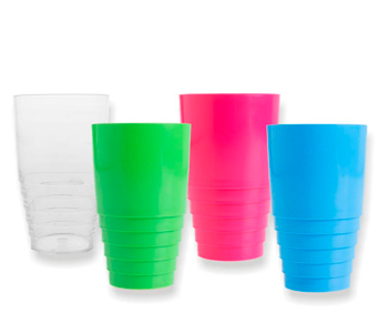 vasos plasticos escalonados por mayor 